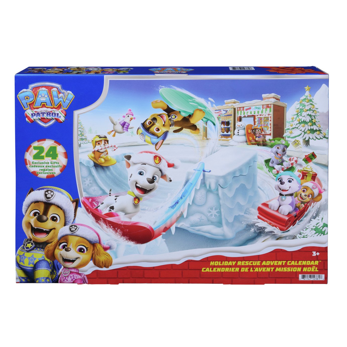 PAW Patrol Holiday Rescue Advent Calendar Playset