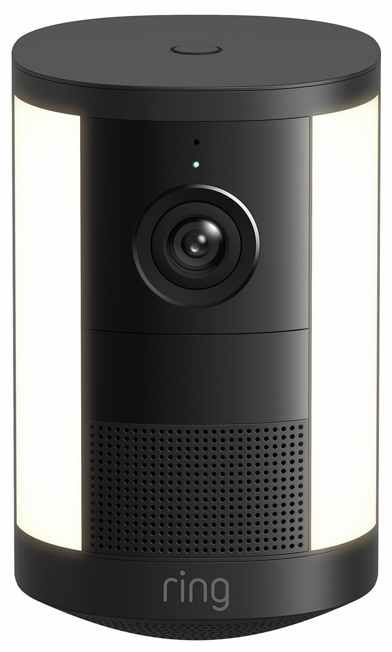 Ring Spotlight Cam (2nd Gen) Battery Retinal 2K Smart Security Camera - Black