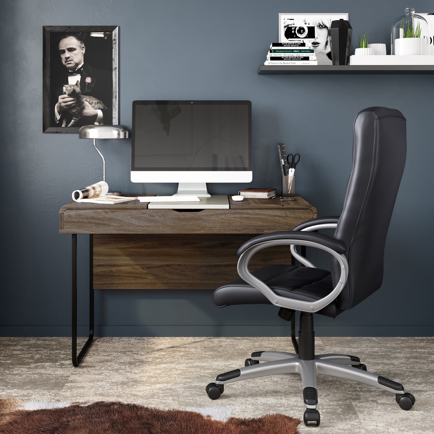 Dorel Hampton Office Chair - Black