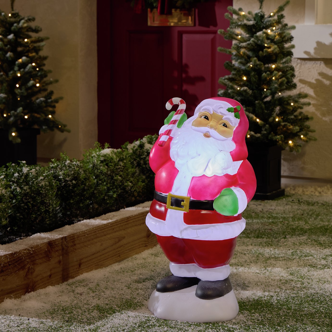 Argos Home Large Light up Santa Christmas Decoration
