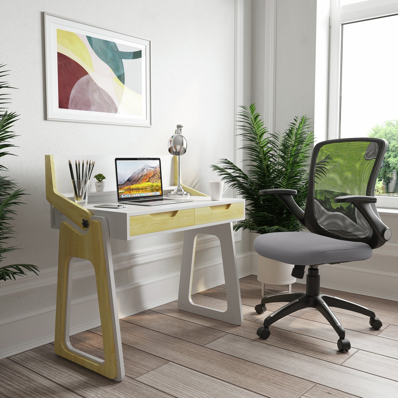 Dorel Toronto Office Chair - Grey