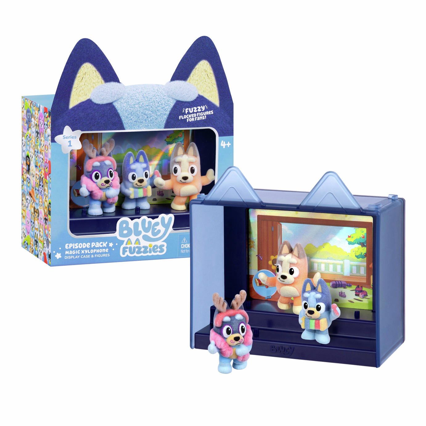 Bluey S14 Fuzzies Episode Pack - Magic Xylophone With 3 Figures