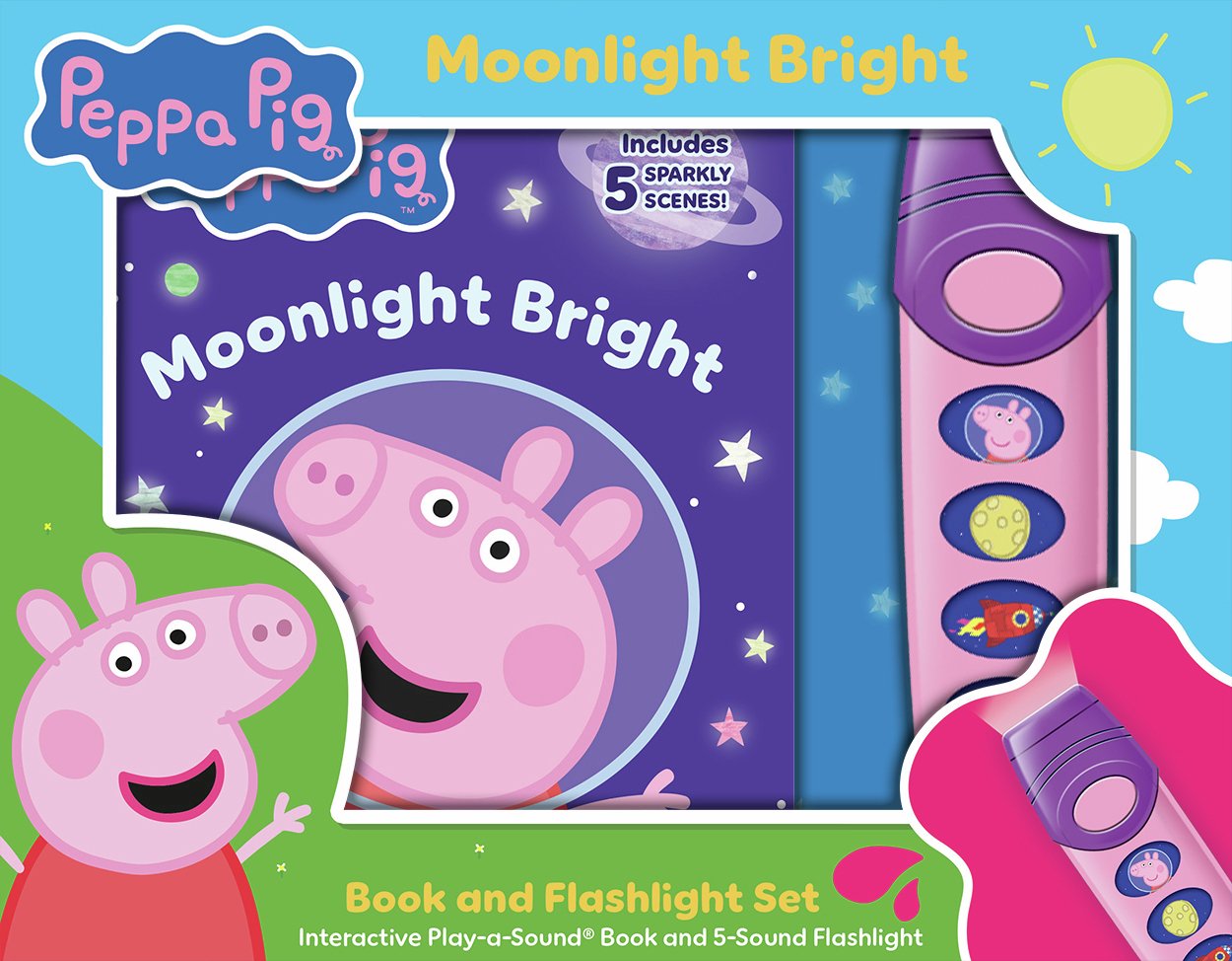 Peppa Pig Stitch Electronic Book And Flashlight Boxset
