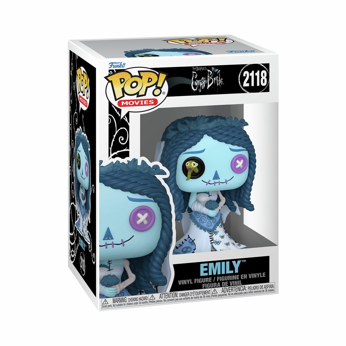 Funko POP! Movies Patchwork Corpse Bride 4 Inch Vinyl Figure