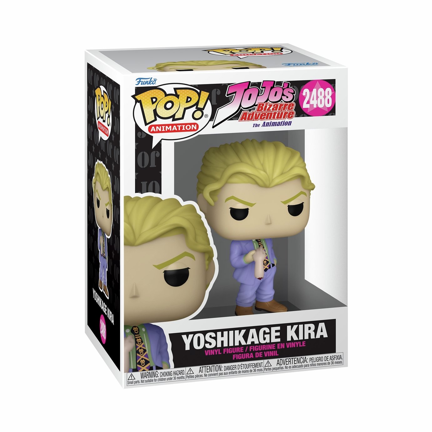 Funko POP! Animation JoJo's Bizarre Adventure Kira 4.1 Inch Vinyl Figure