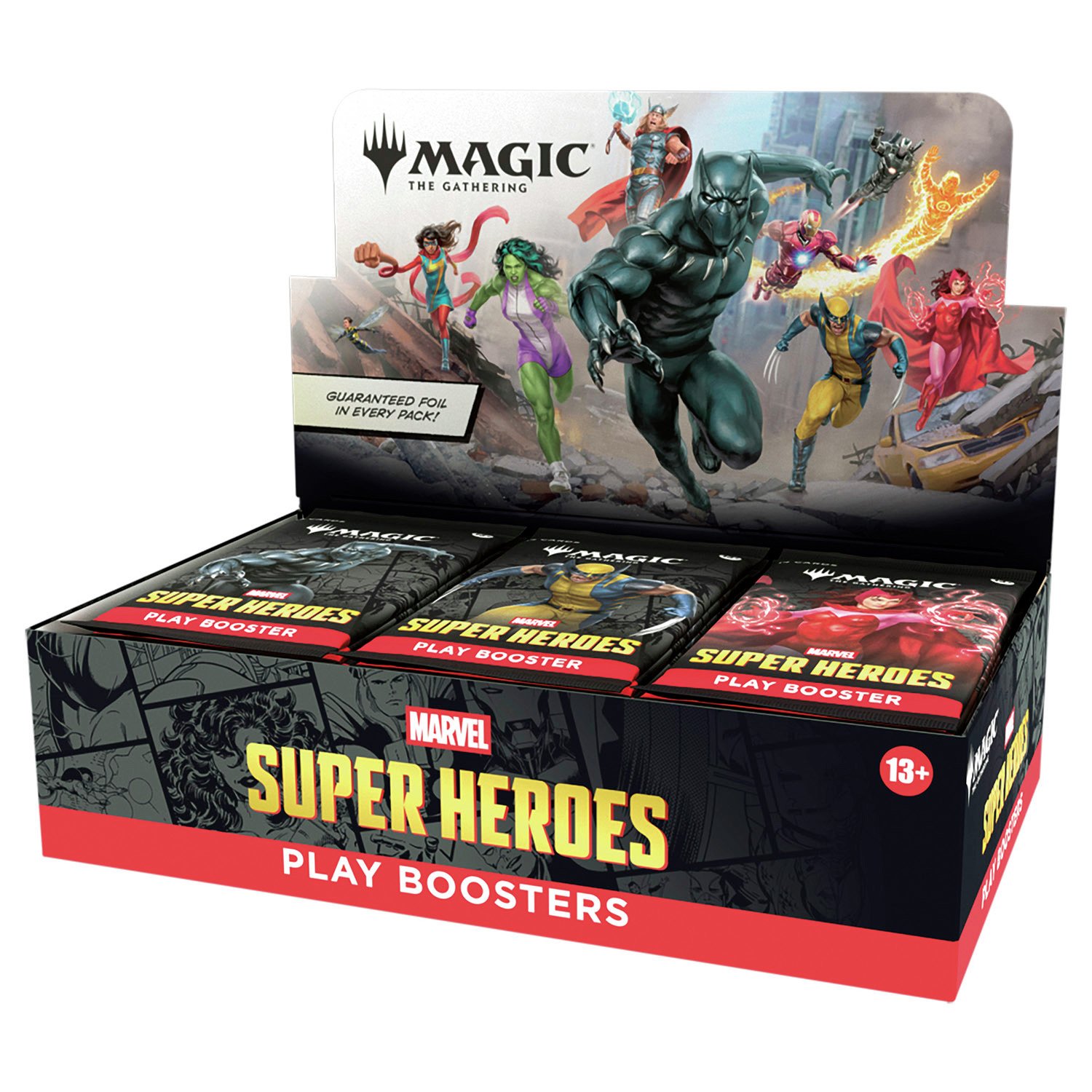 MTG Marvel Super Heroes Play Booster 30 Pack Trading Card Pre-Order