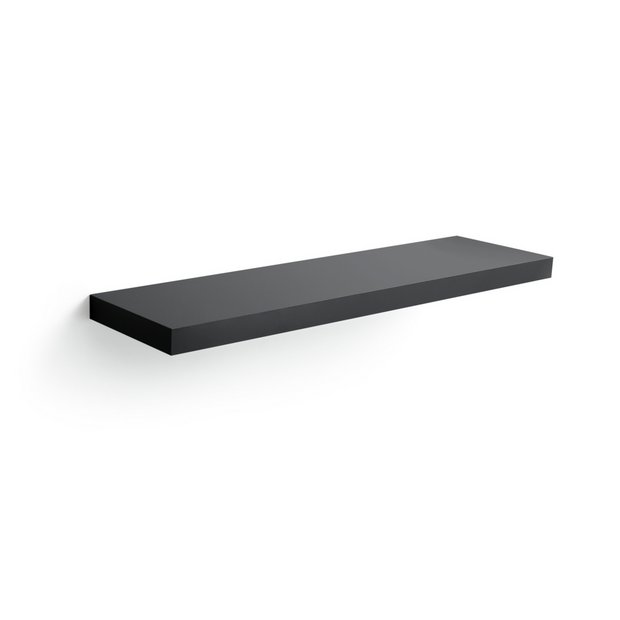 buy habitat jak 80cm floating shelf high black gloss wall mounted and shelves couches cape town