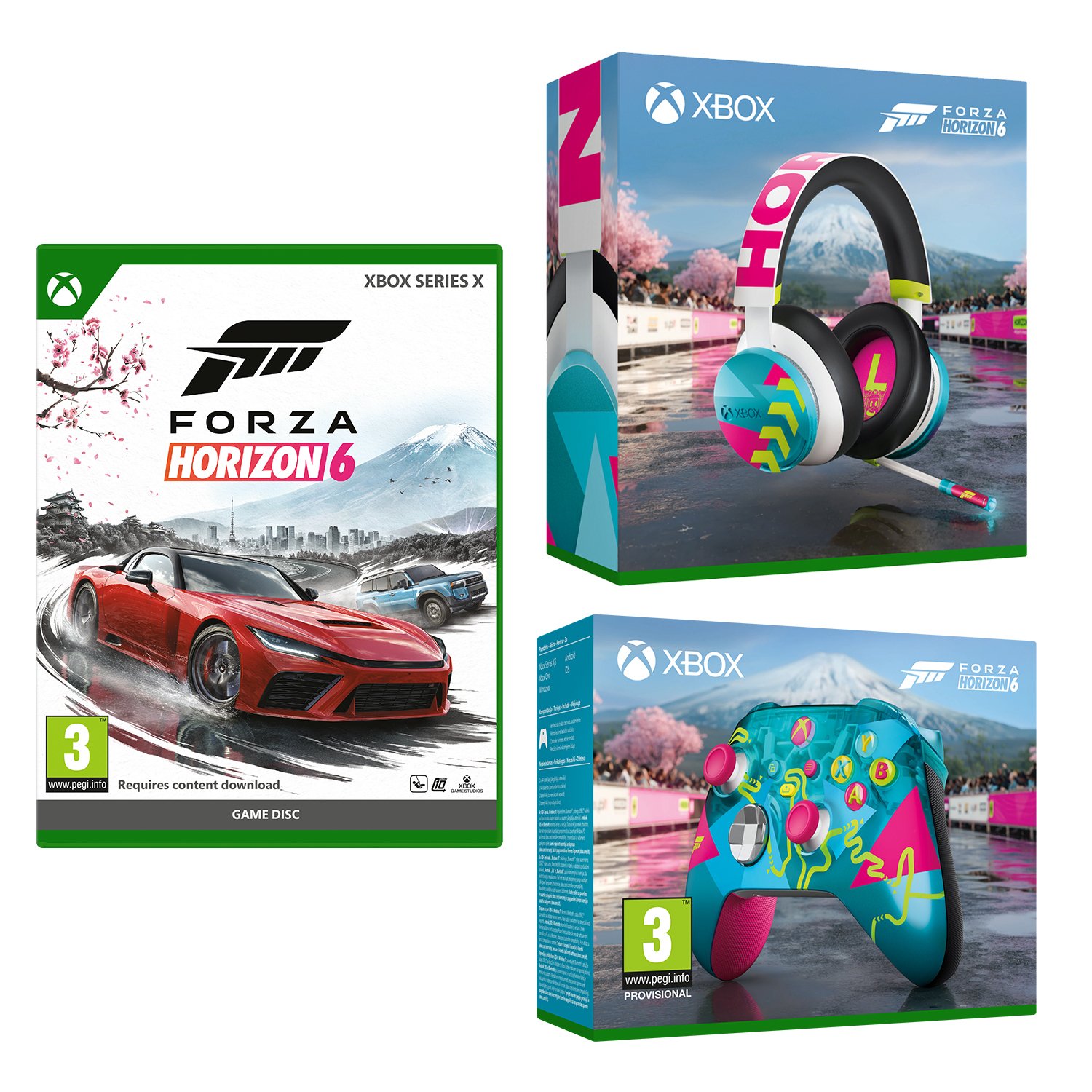 Forza Horizon 6 Xbox Series X Game, Headset & Controller Kit