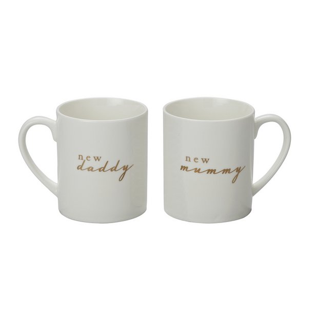 Mum and store dad mug set