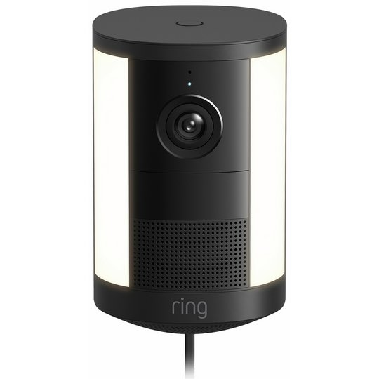 Ring Spotlight Cam (Newest Gen) with Plug-In Adaptor Retinal 2K Security Camera