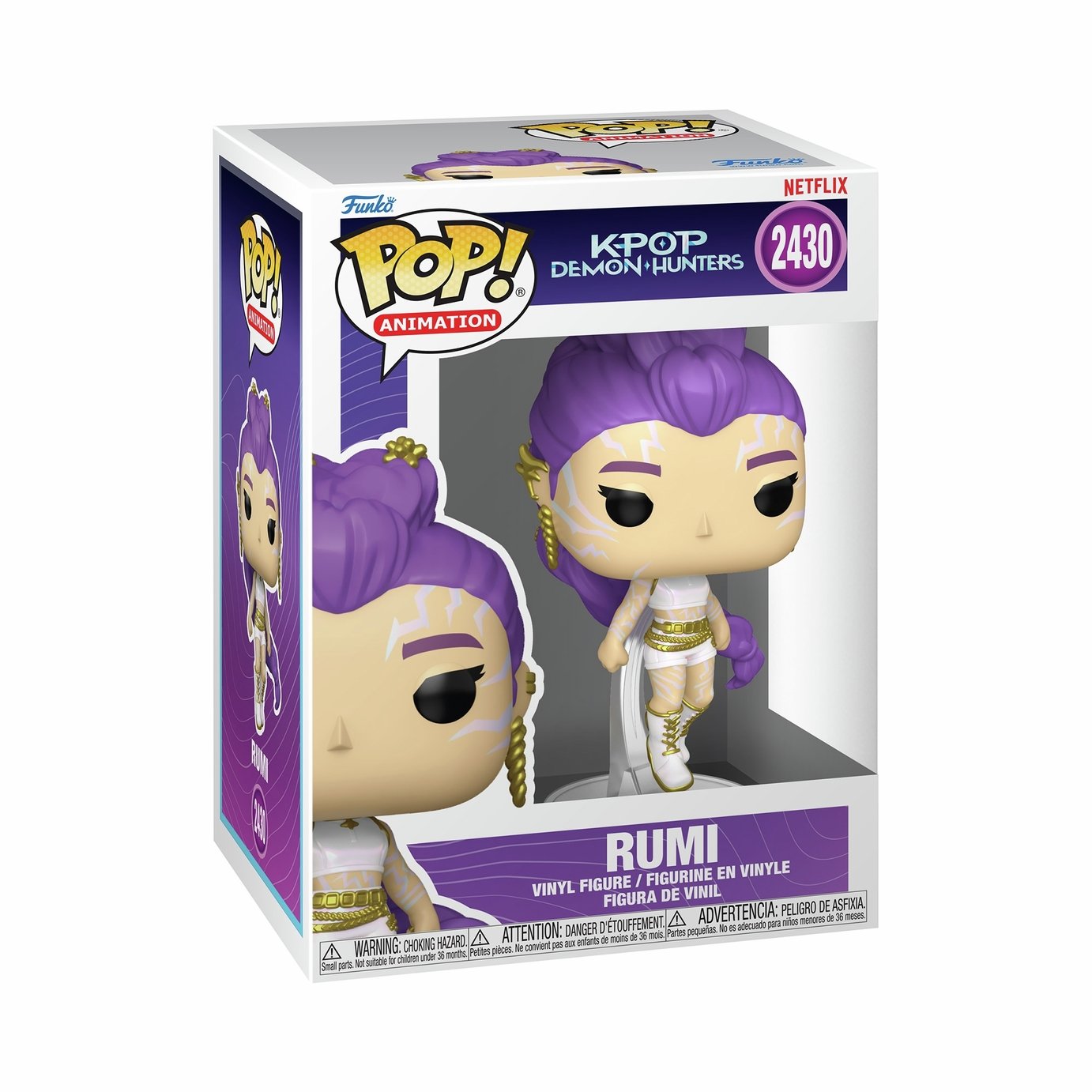 Funko POP! Animation K-pop Demon Hunters Rumi 4.8 Inch Action Figure