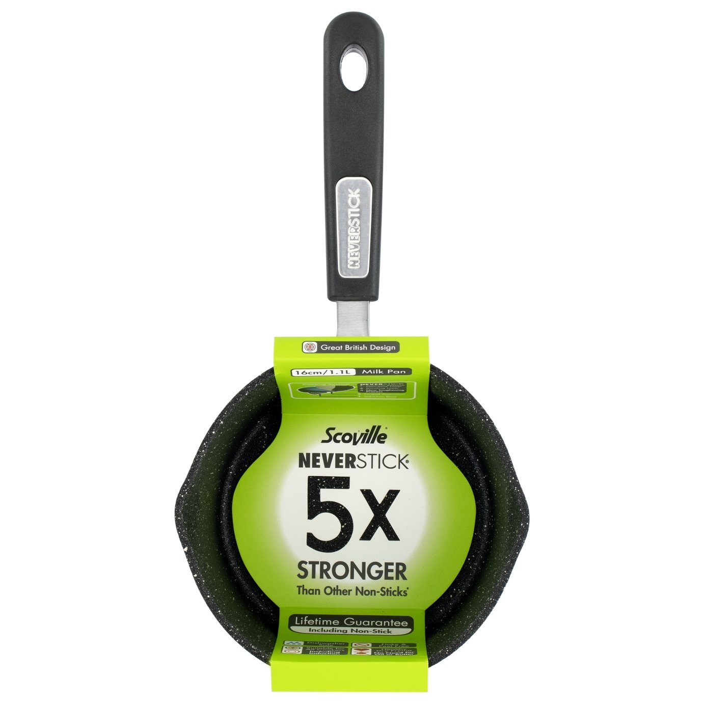 Scoville Neverstick 16cm Milk Pan 