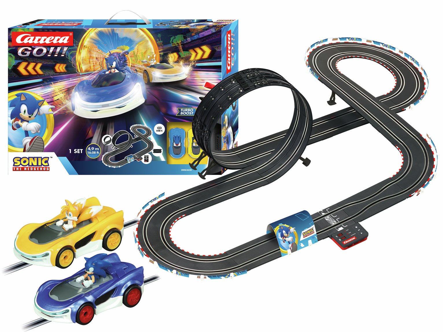 Carrera Go!!! Sonic Hedgehog Crossworlds Racing Set
