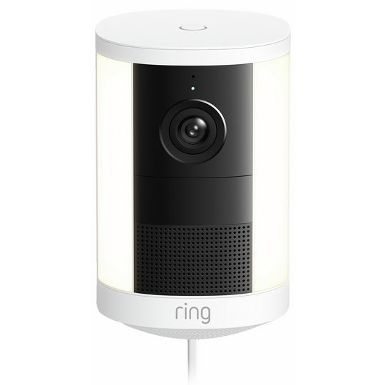 Ring Spotlight Cam (Newest Gen) with Plug-In Adaptor Retinal 2K Security Camera