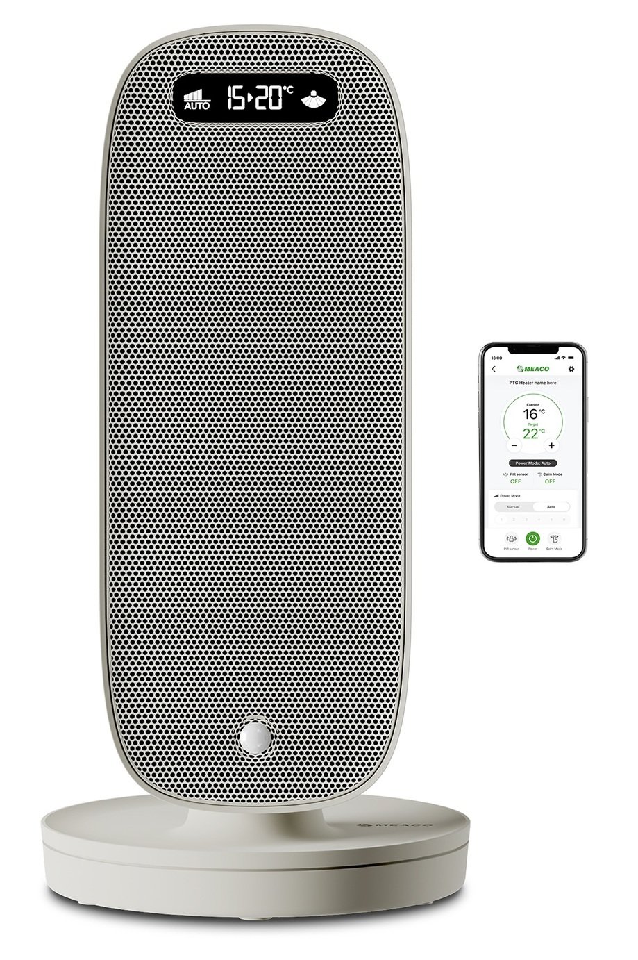 Meaco Grisos Smart 2kW PTC Fan Heater