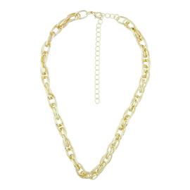 Front Row Gold Colour Chain Necklace