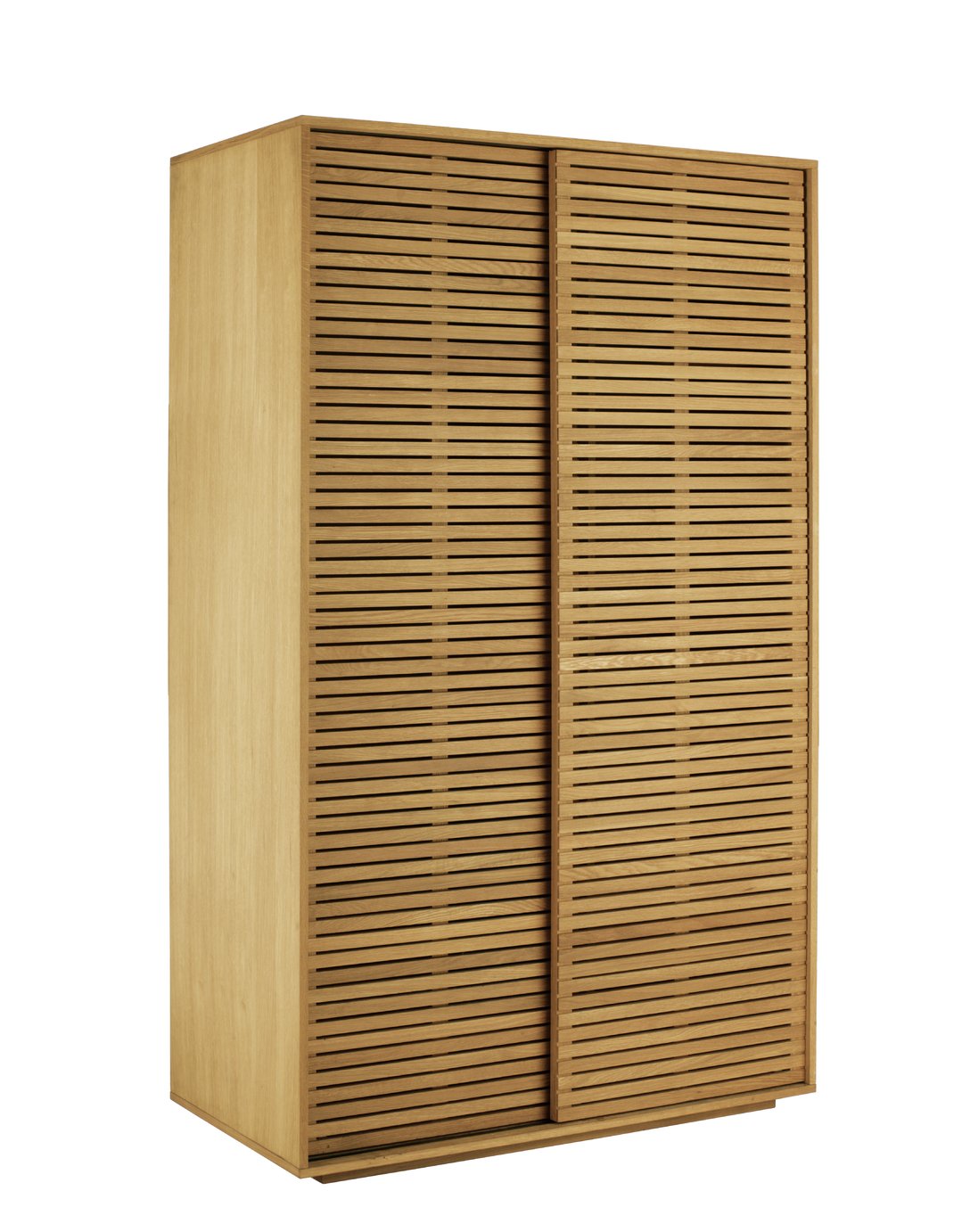 Habitat Max 2 Door Sliding Wardrobe - Oak