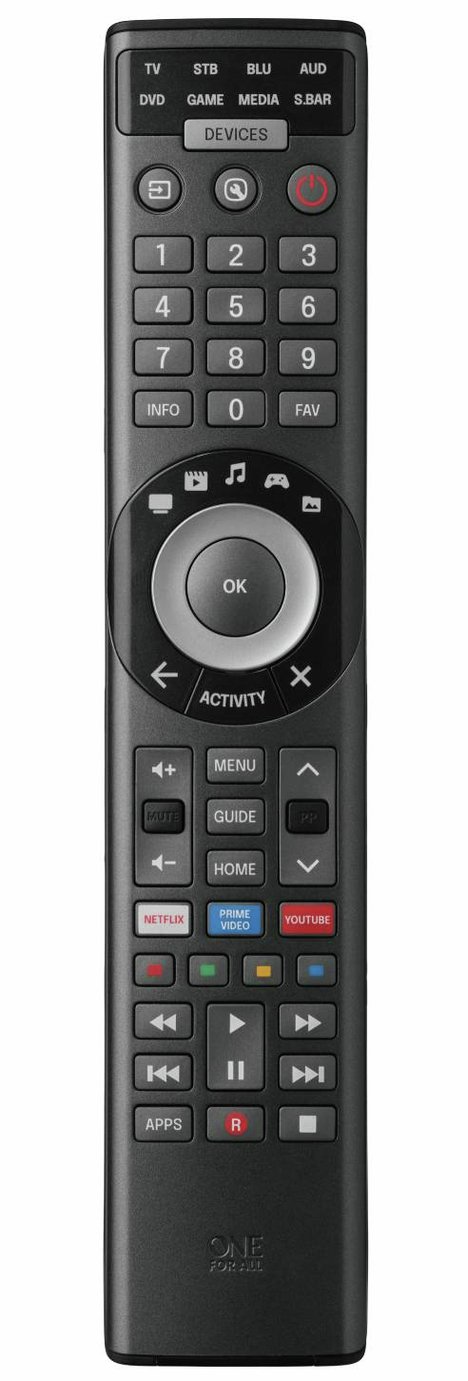 One For All URC7981 Pro 8 Universal Smart Remote Control