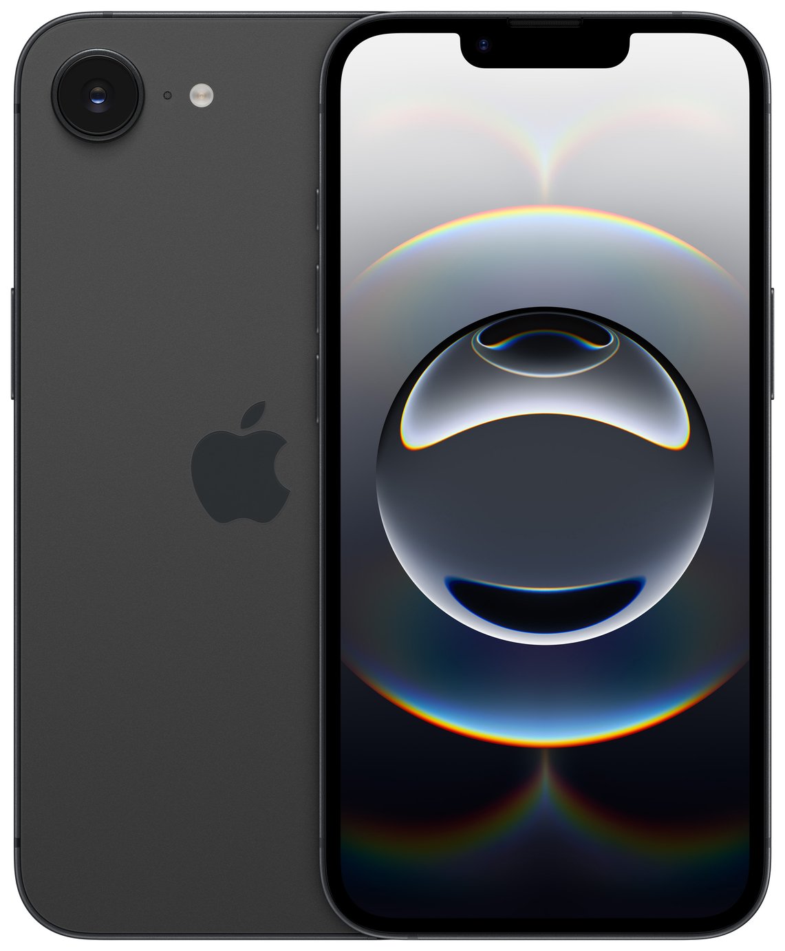 SIM Free iPhone 16e 5G 128GB AI Mobile Phone - Black