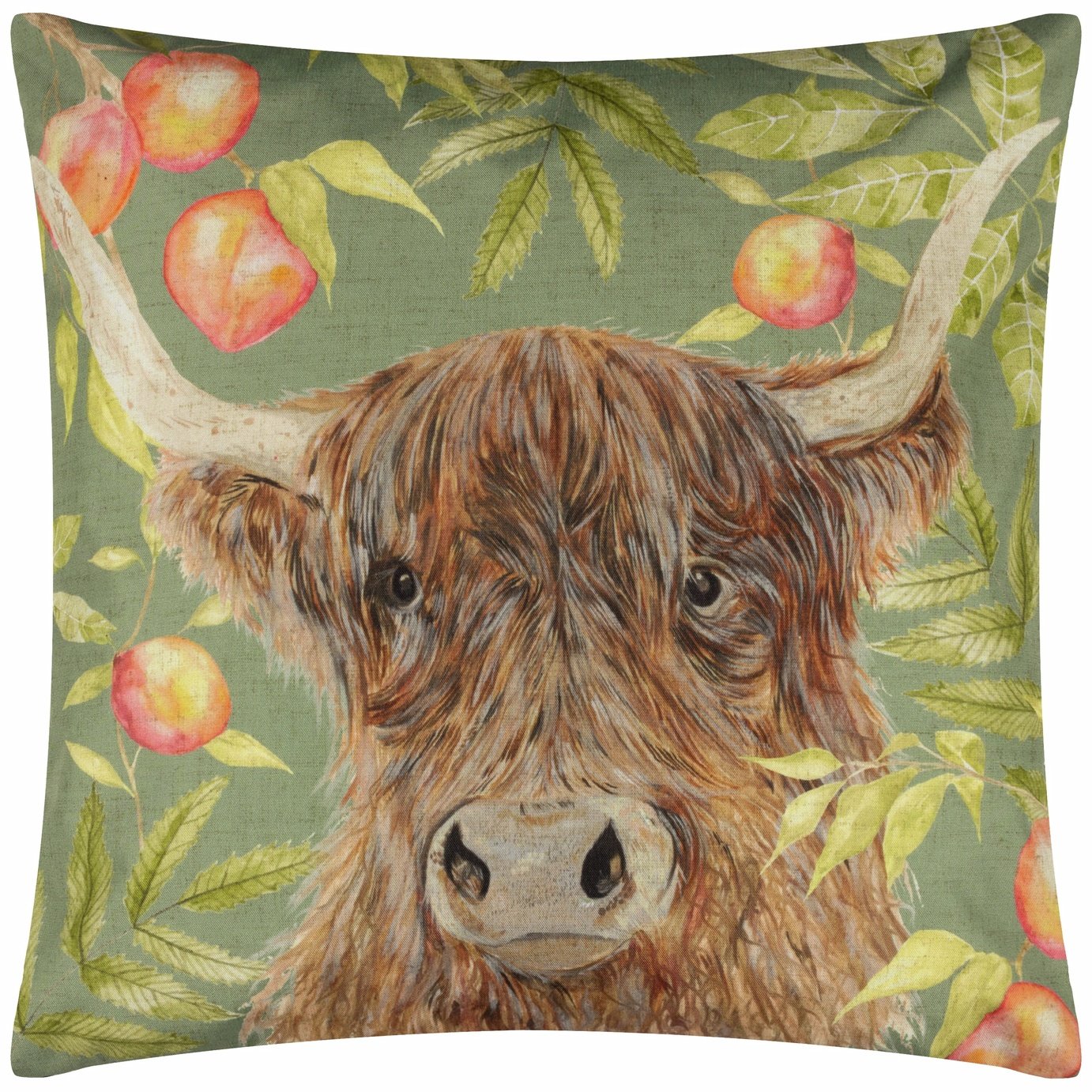 Evans Lichfield Cow Multi Outdoor Cushion