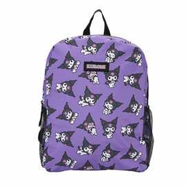 Kuromi Character Print 12L Backpack - Purple