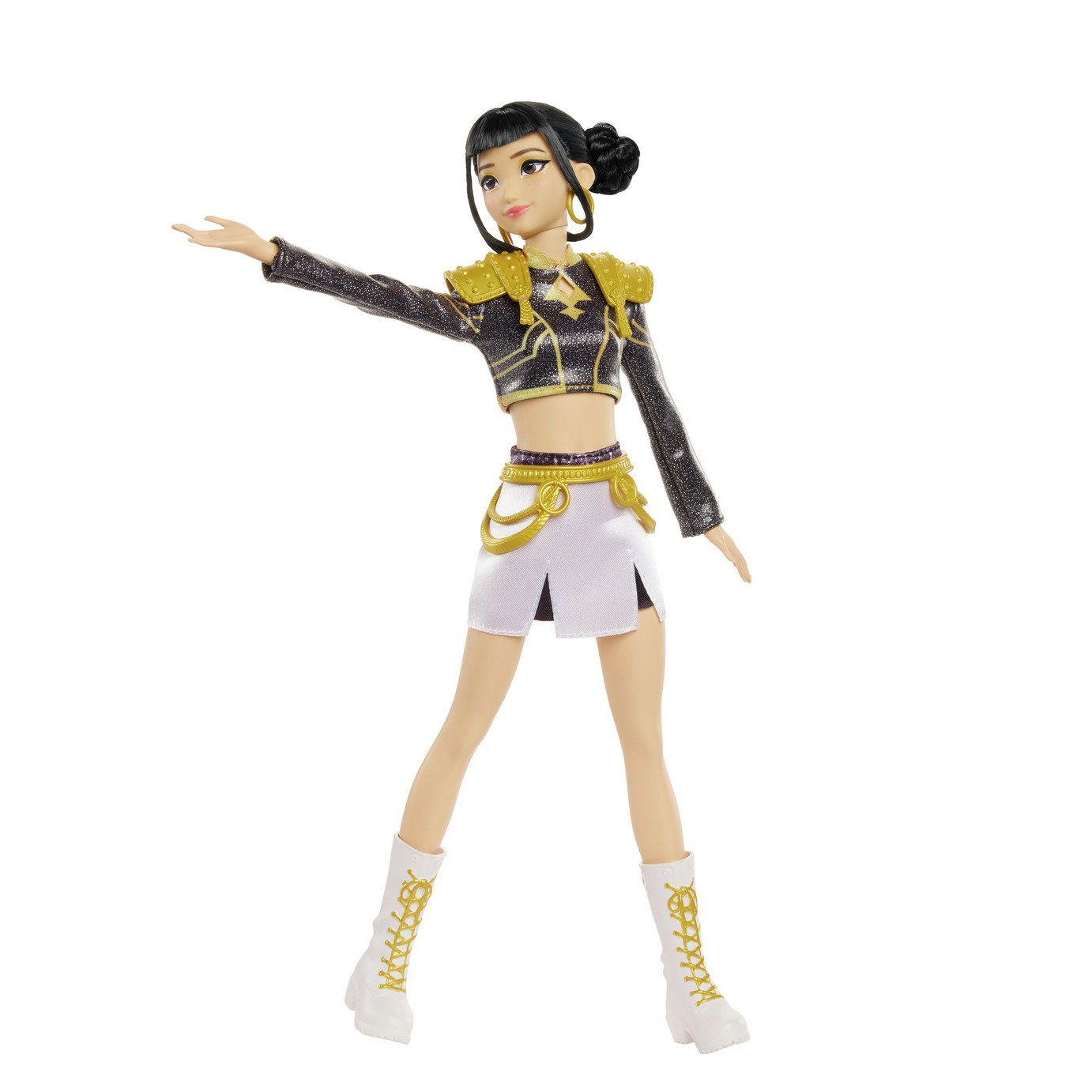 KPop Demon Hunters Zoey Golden Singing Doll in Removable Outfit
