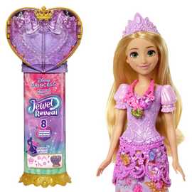 Disney Princess Jewel Reveal Rapunzel Fashion Doll & 8 Surprises