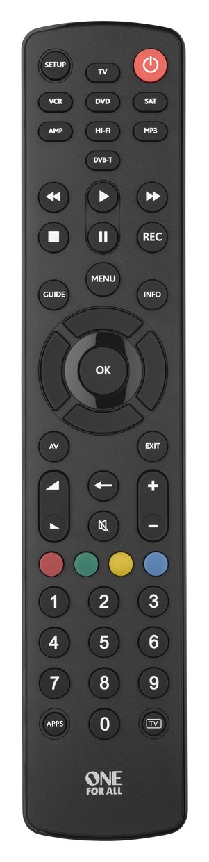 One For All URC1280 Contour Universal Remote Control