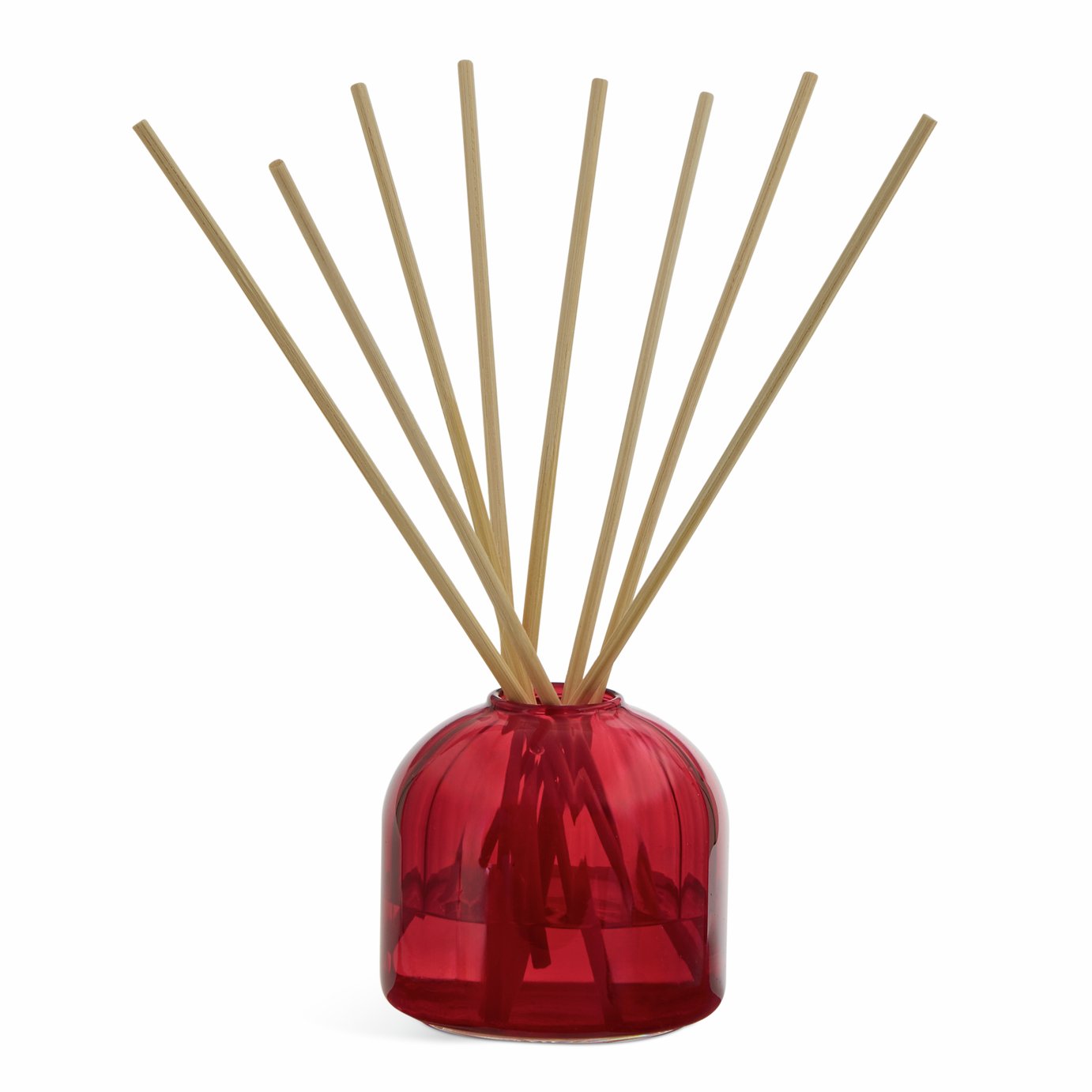 Argos Home 50ml Ribbed Glass Diffuser - Christmas Spice