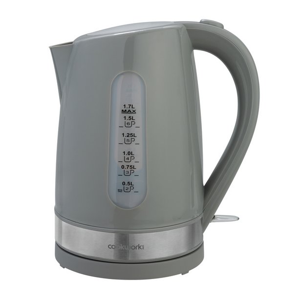 Buy Cookworks Plastic Illuminated Kettle Grey Kettles Argos