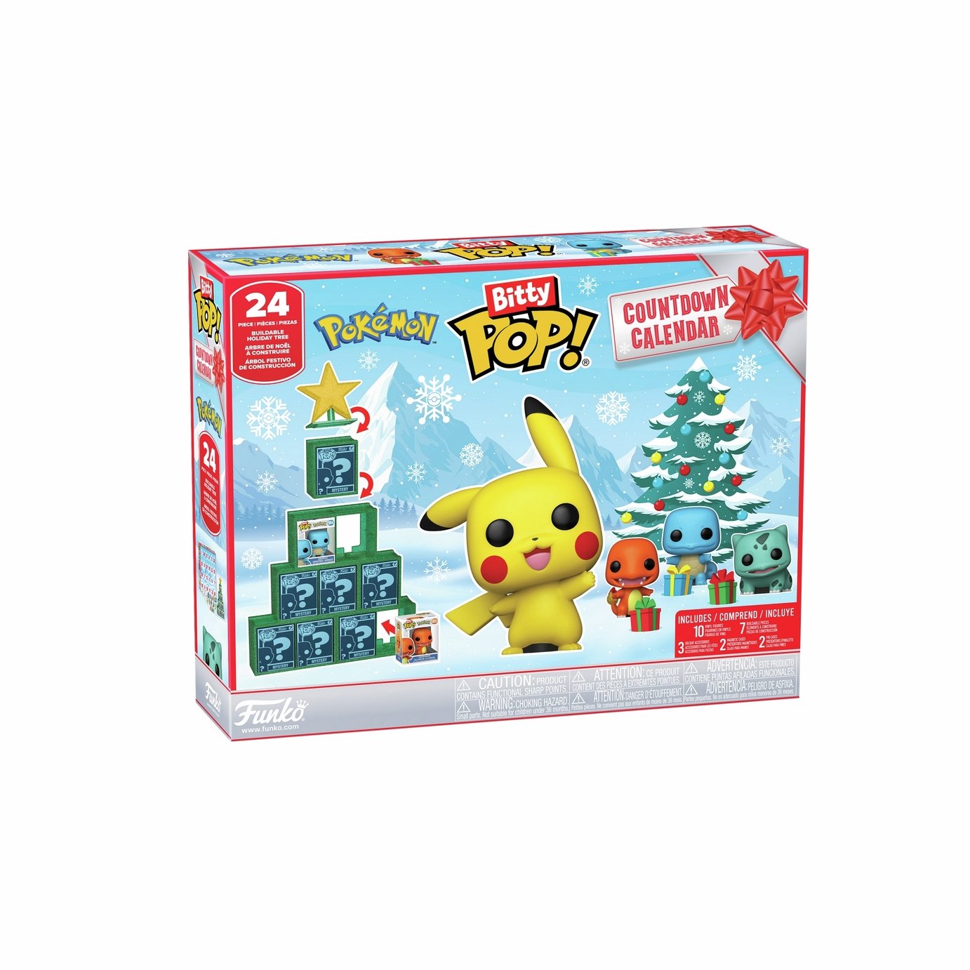 Pokémon Bitty POP Advent Calendar Action Figures Set