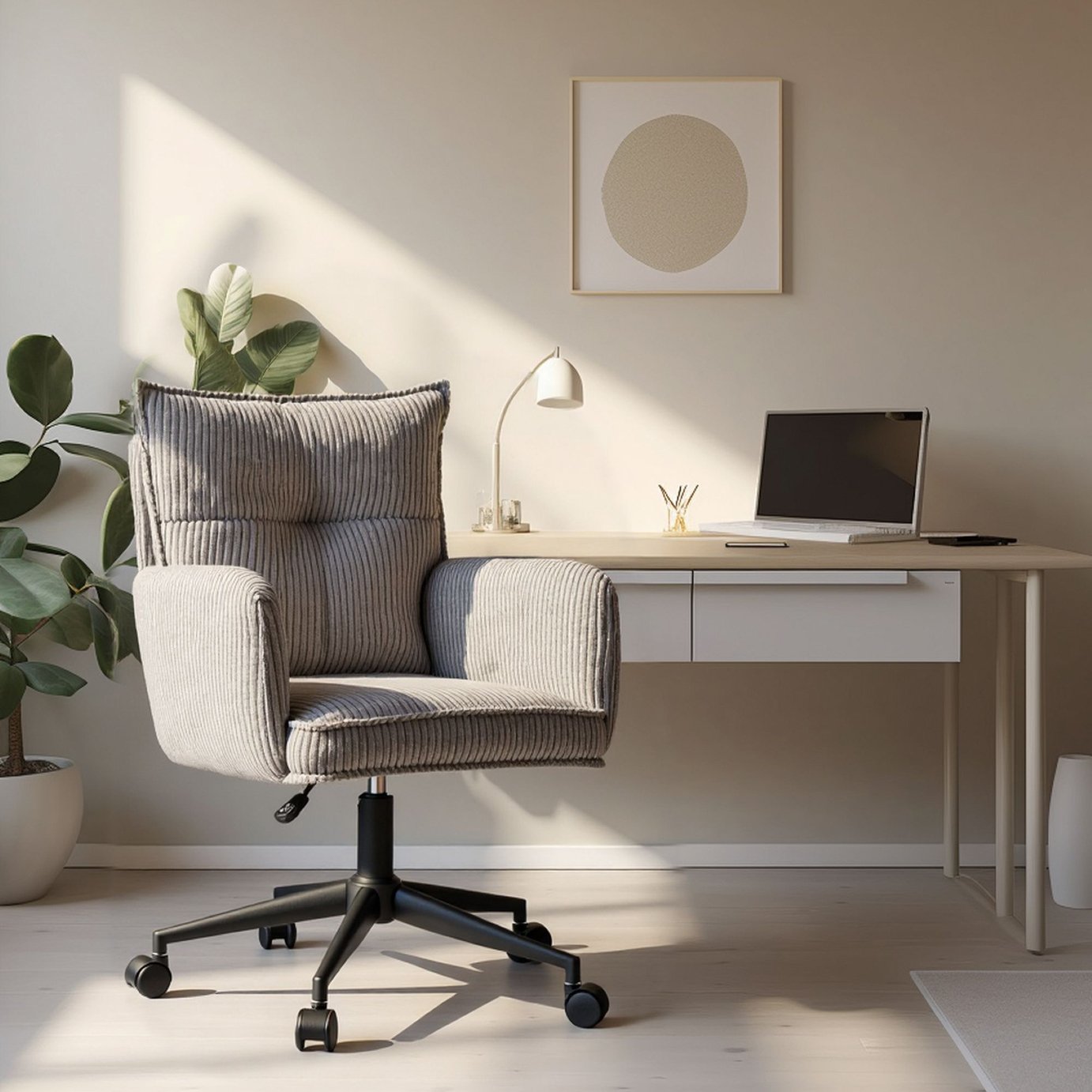 Dorel Harbour Office Chair - Grey
