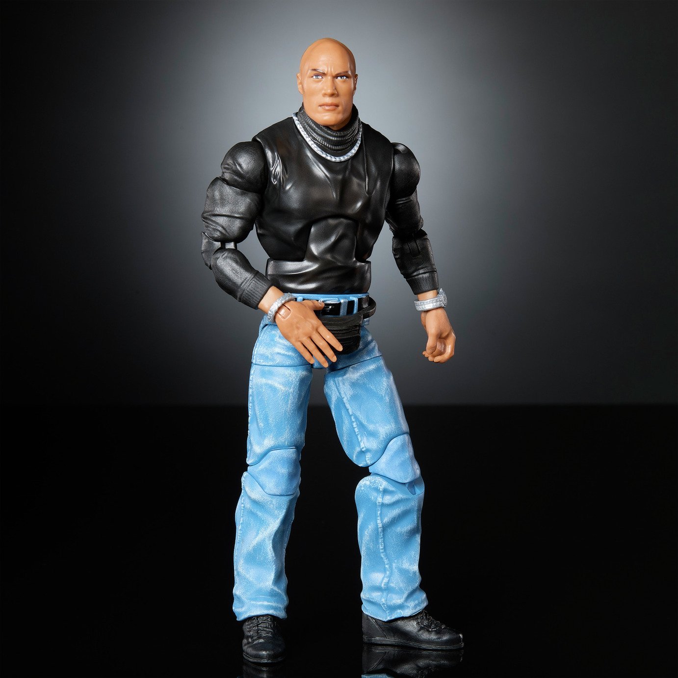 WWE Elite Collection The Rock Action Figure & Accessories 6-inch Collectable Set