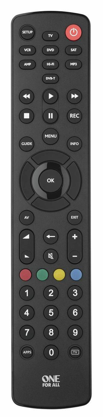 One For All URC1280 Contour 8 Universal Remote Control