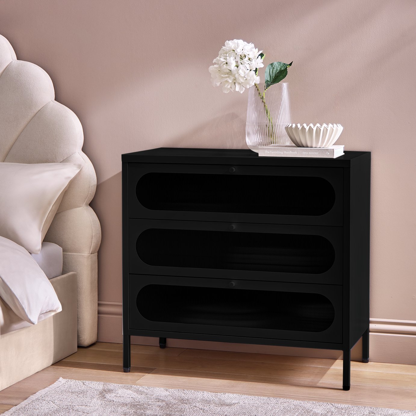 Argos Home Stephanie 3 Drawer Chest