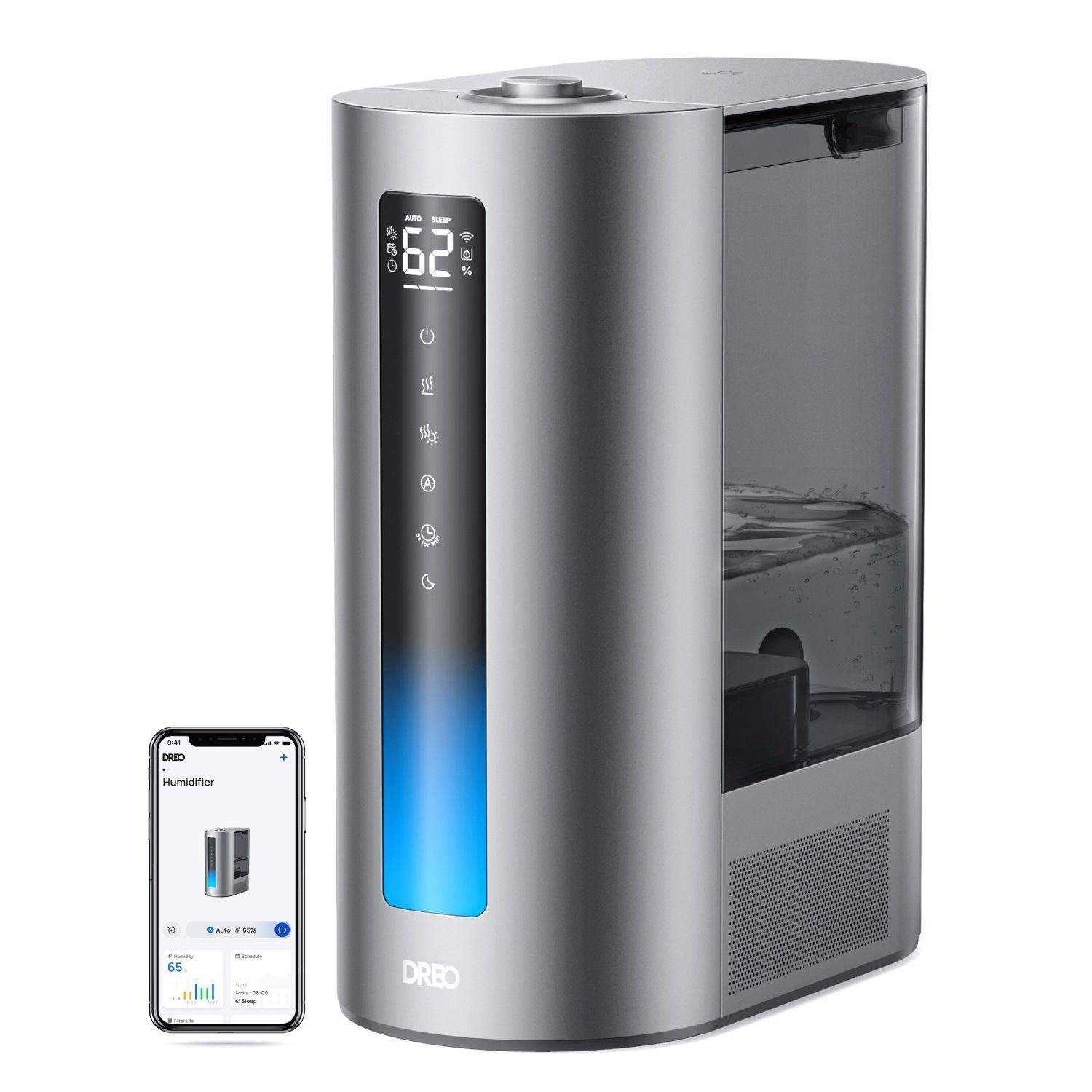 Dreo 6L Smart Ultrasonic Humidifier - Silver