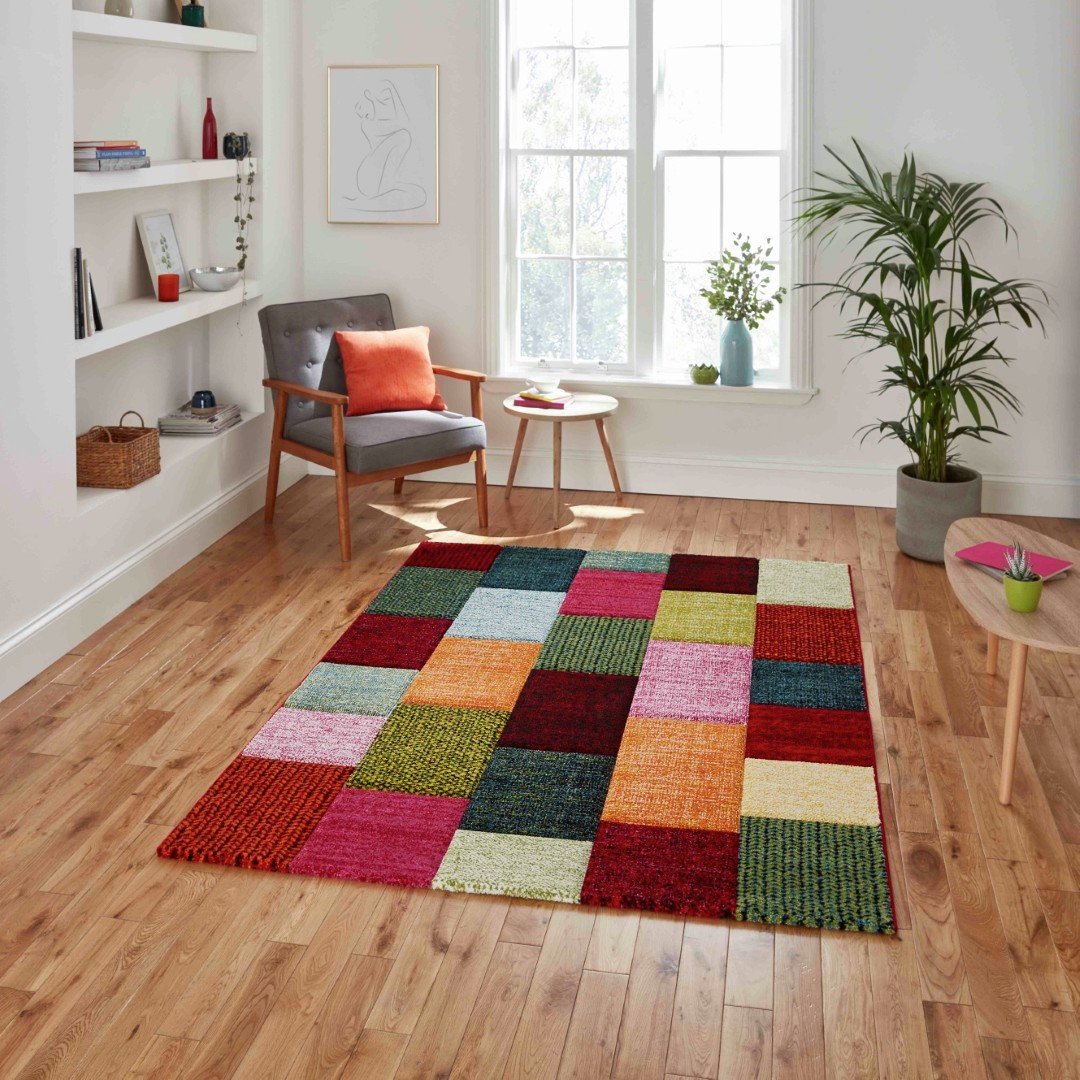 Think Rugs Brooklyn Geometric Rug - 200x290cm