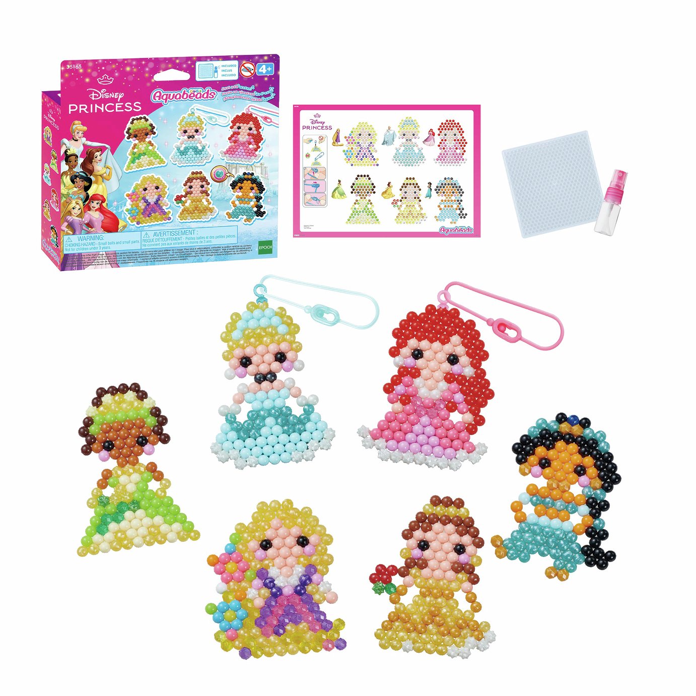 Aquabeads Disney Princess Keychain Activity Set