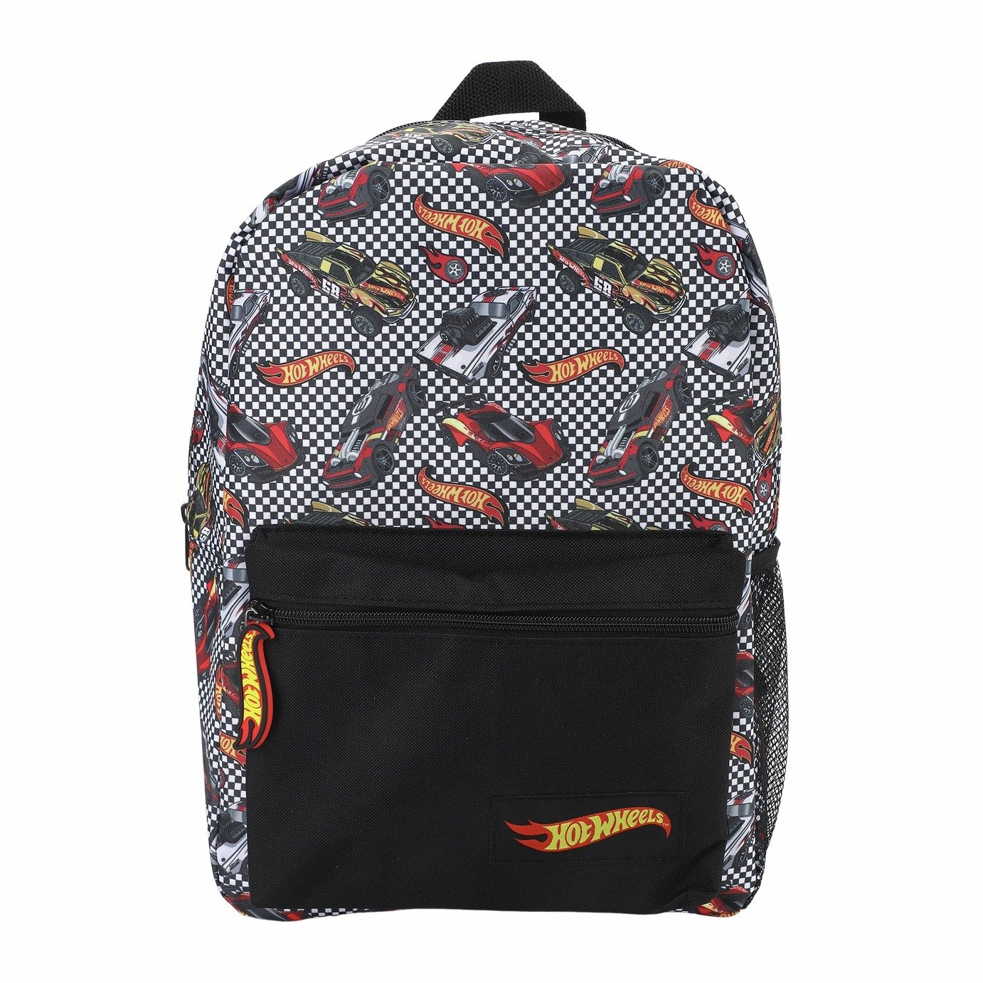 Hot Wheels Racing Car 12L Backpack - Black & Grey
