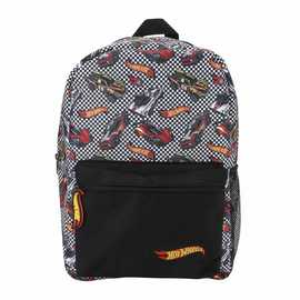 Hot Wheels Racing Car 12L Backpack - Black & Grey