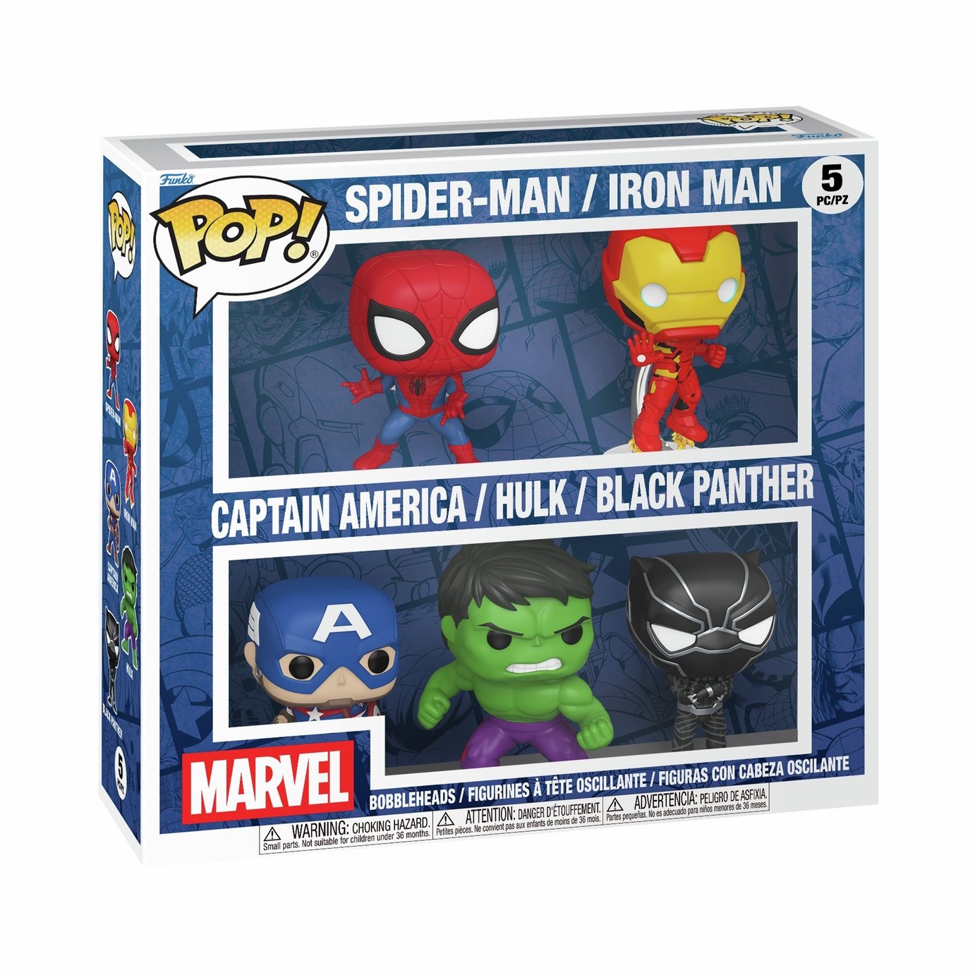 Marvel POP KS 4.8inches Action Figures - 5 Pack