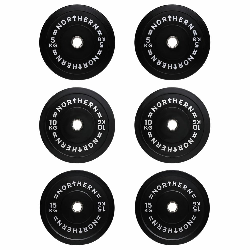 Northern Bumper Weight Plates - Set of 6
