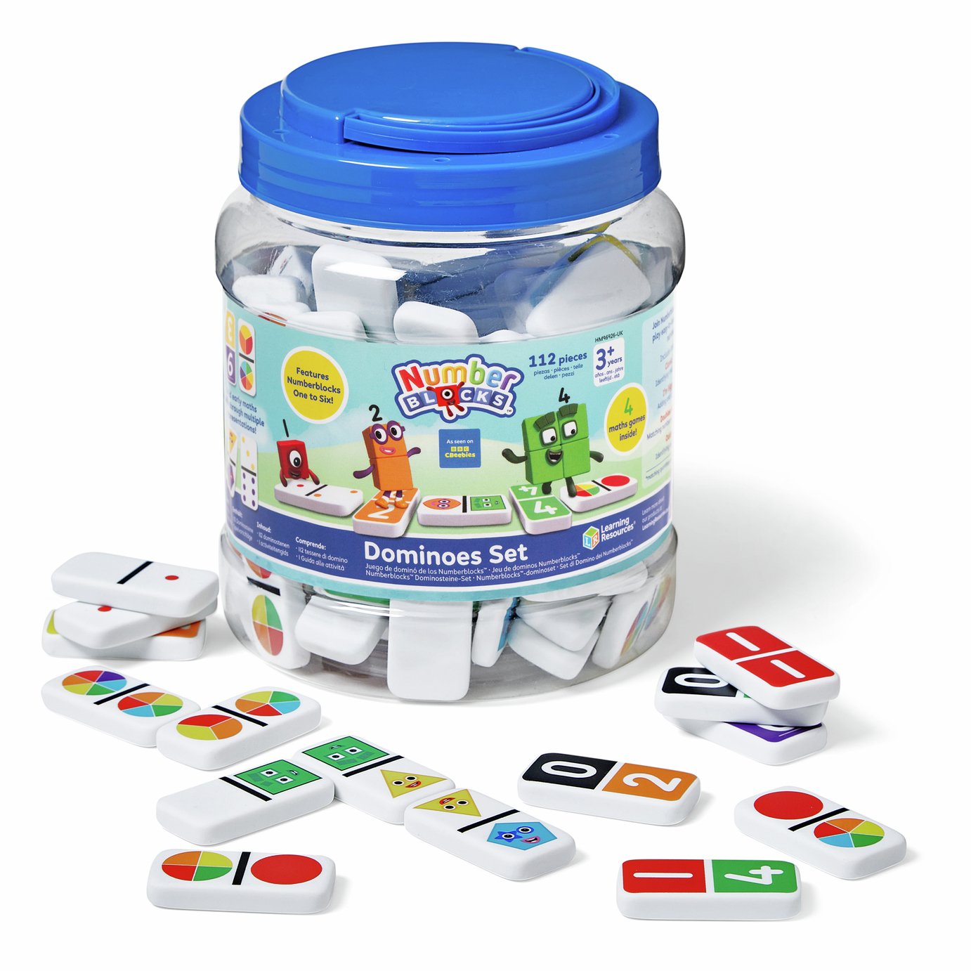 Numberblocks Dominoes Set