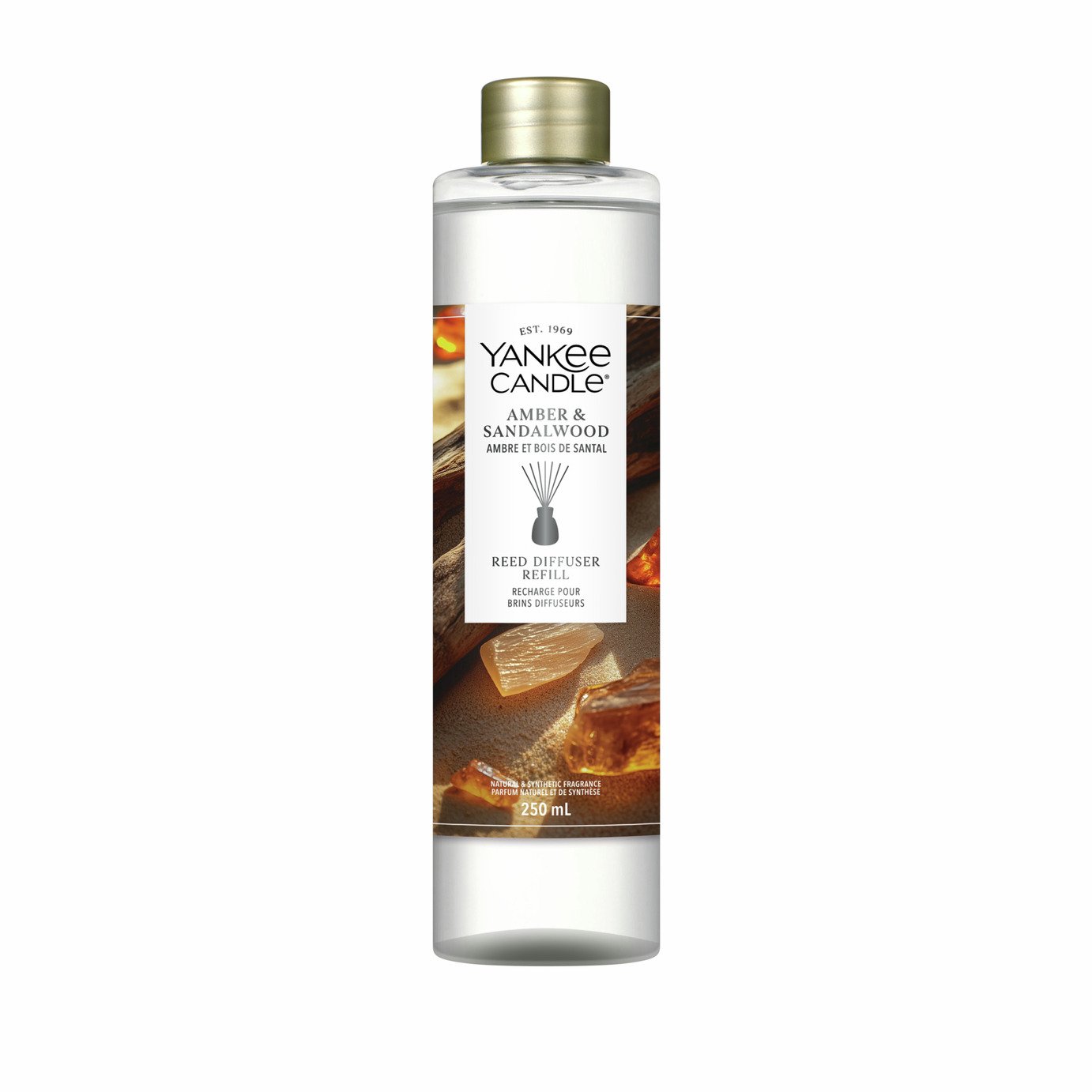 Yankee Candle Signature 250ml Diffuser Refill - Amber & Sandalwood