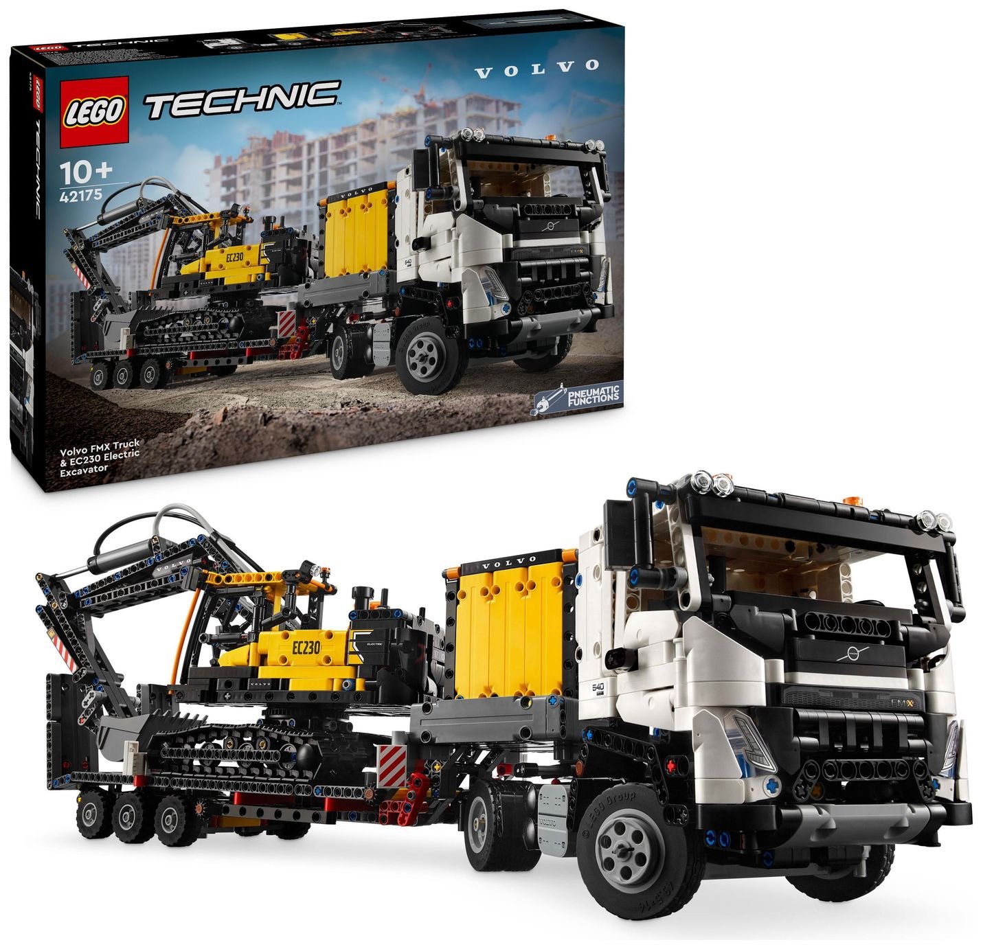 LEGO Technic Volvo FMX Truck EC230 Electric Excavator 42175