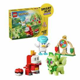 LEGO Pokémon SMART Play: Sprigatito, Fuecoco and Quaxly Battle 72158