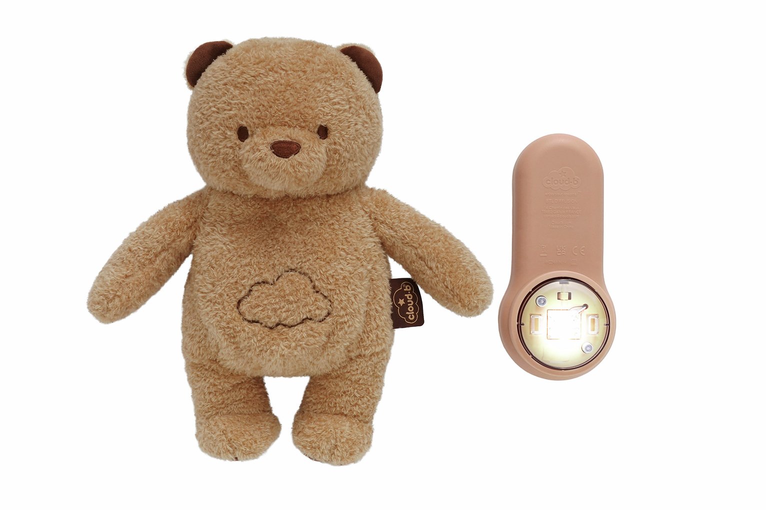 Cloud B Cookie Breathing Bear Musical Sleep Soother - Bear