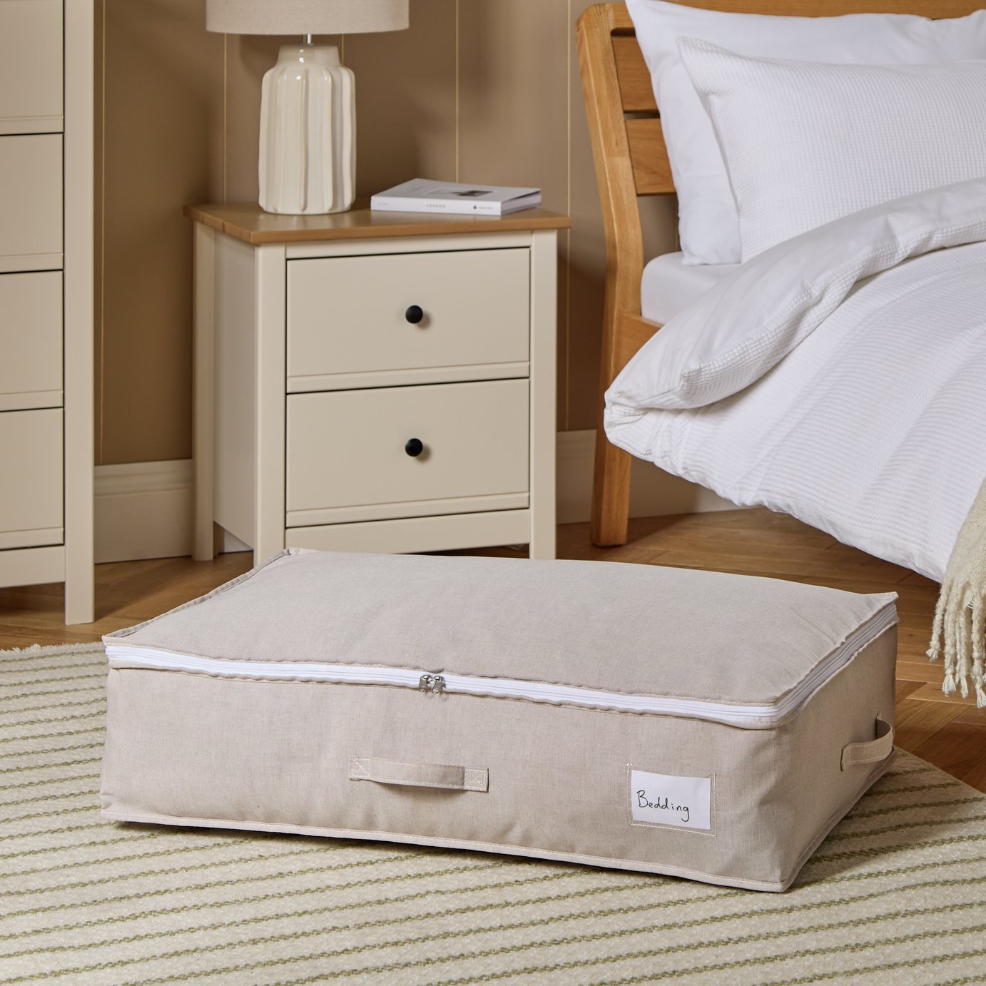 Argos Home Underbed Storage Bag - Natural