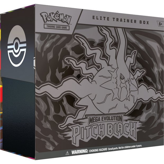 pokemon mega evolution booster box uk - Evolutions - ENHANCED Case (6 Boxes) Mega Evolution—Pitch Black Pokemon TCG: Mega Evolution -