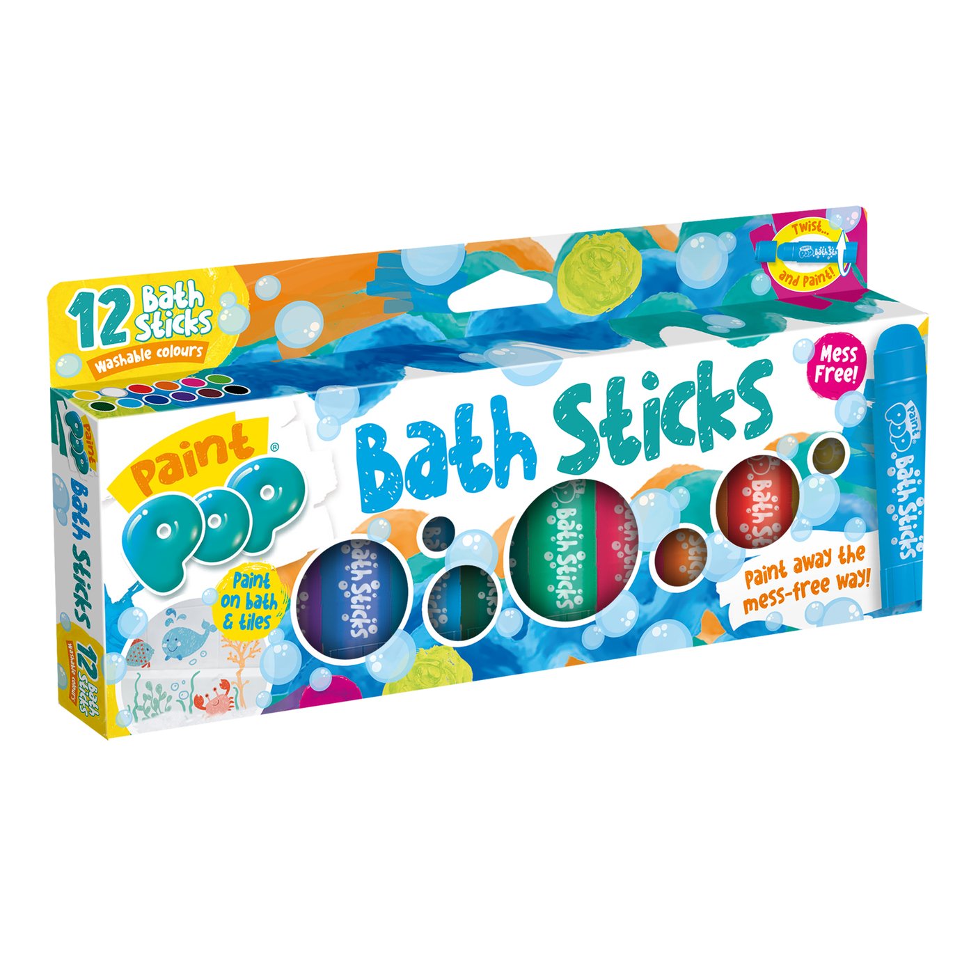 Paint Pops Bath Sticks Pens